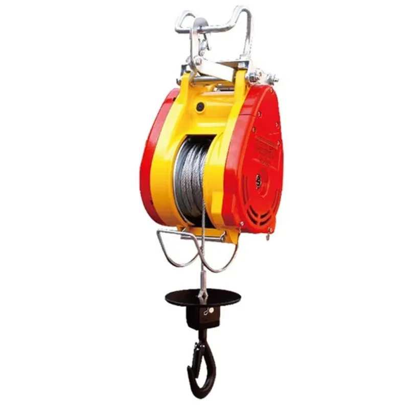 Portable Suspended Small Ultra High Efficiency Cable Winch Mini Electric Hoist Crane Tool for Sale