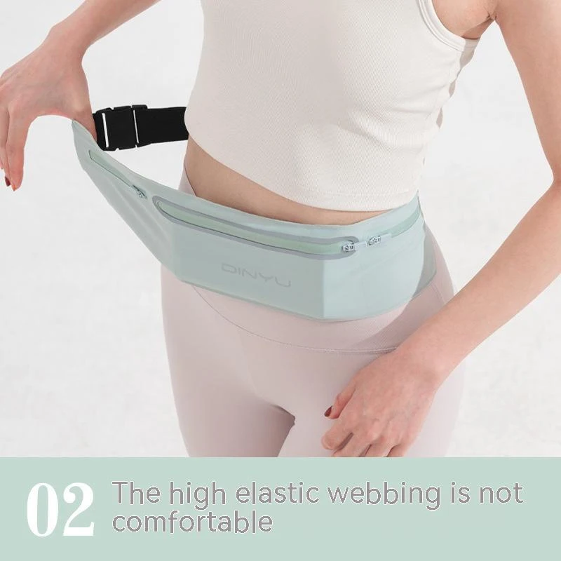 Outdoor Sports Waist Pack Fanny Pack Wallet Adjustable Men Women Running Pouch Belt Portable Invisible Phone Holder Gym Bum Bag