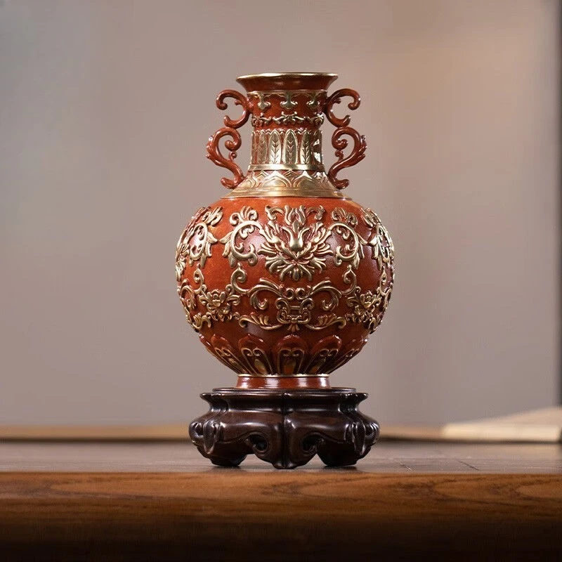 Vase, flower vase, flower inlay, handicrafts, living room,