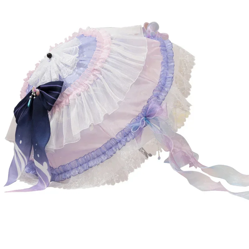 SN66 В НАЛИЧИИ UWOWO Game Genshin Impact Kokomi Bunny Костюм Косплей Чехол-зонтик с аксессуарами РеквизитW&M