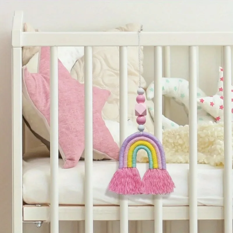 Rainbow Wind Chimes Weaving Mi - đánh giá và giá Art And Craft For Nursery