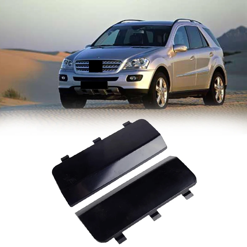 Black Car Rear Bumper Tow Hook Cover Cap for Mercedes Benz ML320 ML350 1998-2005