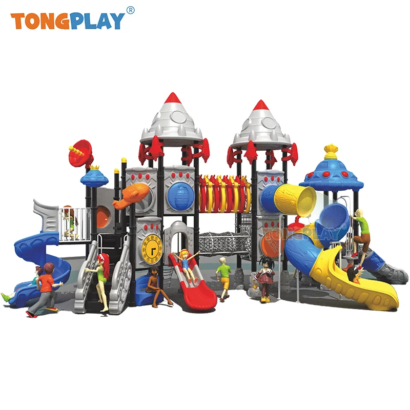 Outdoor slide and climbing frame school children plastic Playground  China Manufacturer Kids Playing Equipment Playground