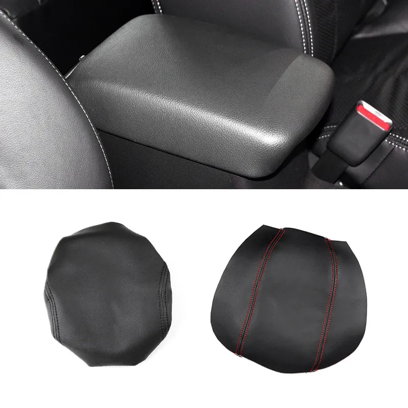 

Car styling Microfiber Leather For Nissan X-Trail Rogue 2009 2010 2011 2012 2013 Interior Center Console Armrest Box Cover Trim