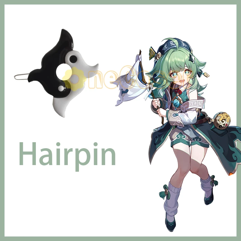 Huohuo Cosplay Hairpin Game Honkai: Star Rail Hair Accessory Prop Foxian Ten-Lords Commission Heliobus Headress Gift