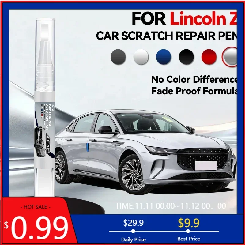 

Специальный маркер для ремонта лакокрасочного покрытия автомобиля Lincoln Z, средство для удаления царапин, аксессуары для самостоятельного ремонта авто, черный, коричневый, белый, B