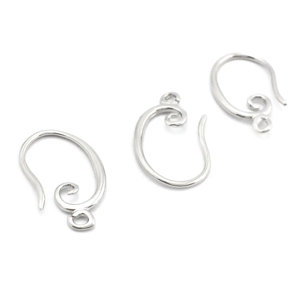 12 قطعة 10x16 مللي متر 11x19 مللي متر 18K الذهب اللون النحاس الشباك نمط أقراط السنانير أقراط مجوهرات صنع لوازم النتائج اكسسوارات