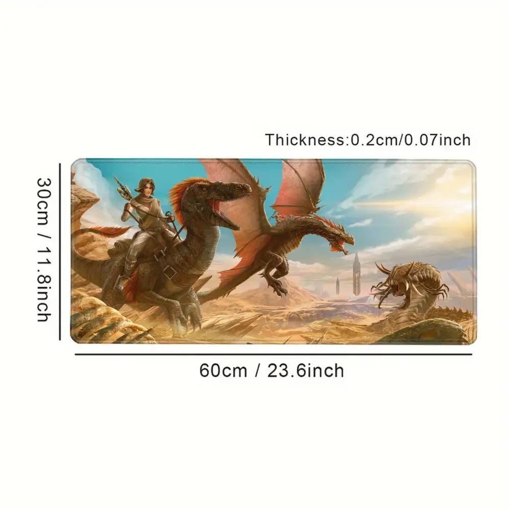 لوحة ماوس Ark Survival Evolved ملحقات ألعاب كبيرة حصيرة ماوس حصيرة لوحة المفاتيح Deskmat ألعاب الكمبيوتر المحمول لوحة ماوس ديناصور
