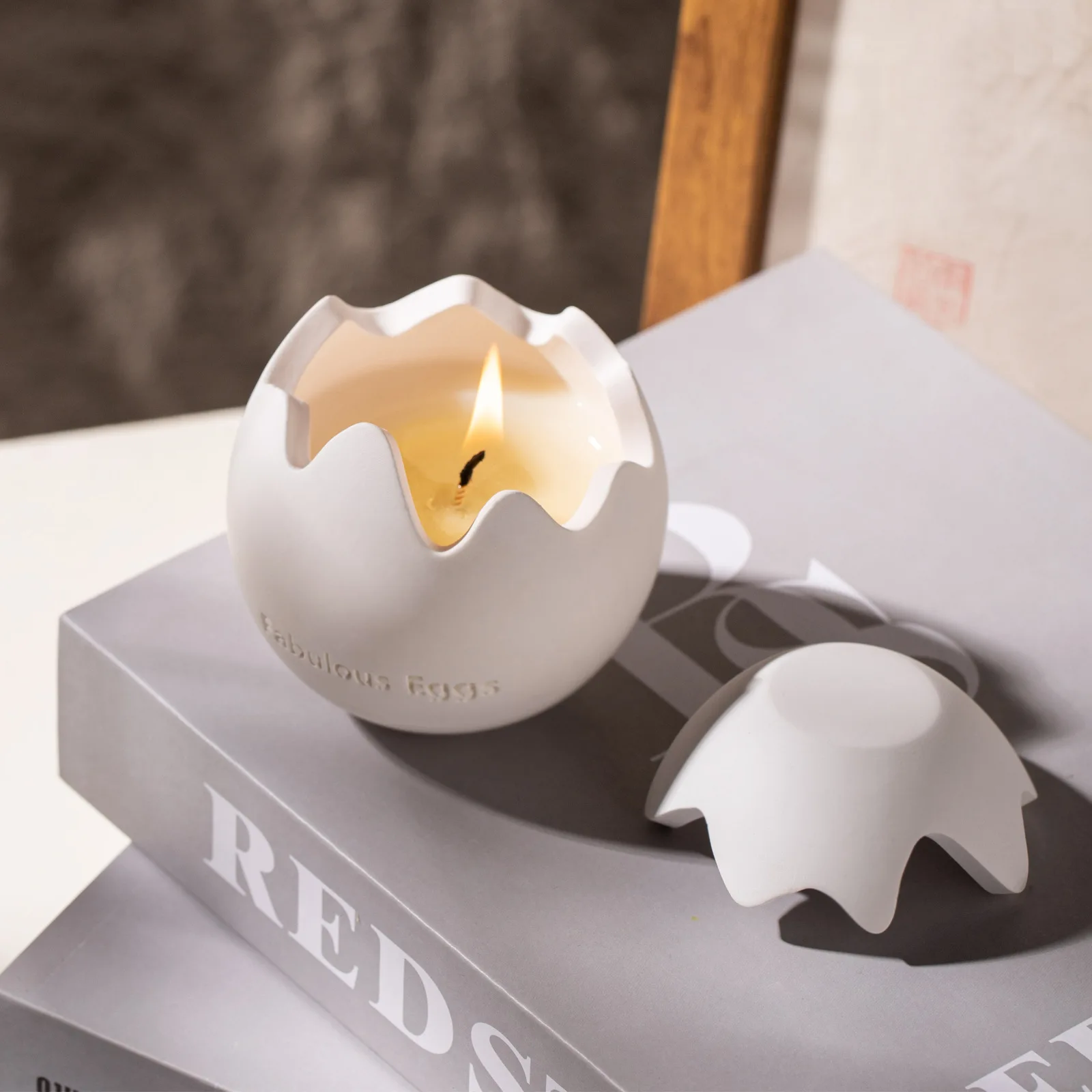 

Creative Scented Candle Birthday Gift Box Easter Candle Gift Candles Home Decoration