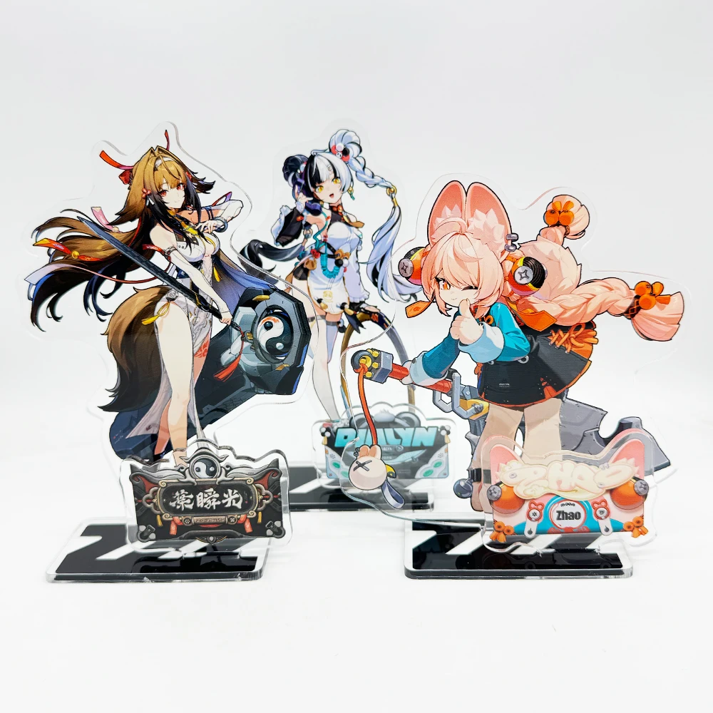 Juego Zenless Zona Zero Ye Shun ­ Guang Dialyn Hoshimi Miyabi Anime soporte acrílico modelo placa llavero decoración de escritorio colección regalo