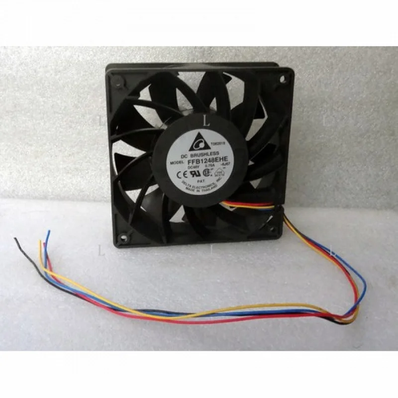 L untuk Delta 48V 0.75A DC Brushless Axial Flow Fan FFB1248EHE MODEL -6J67