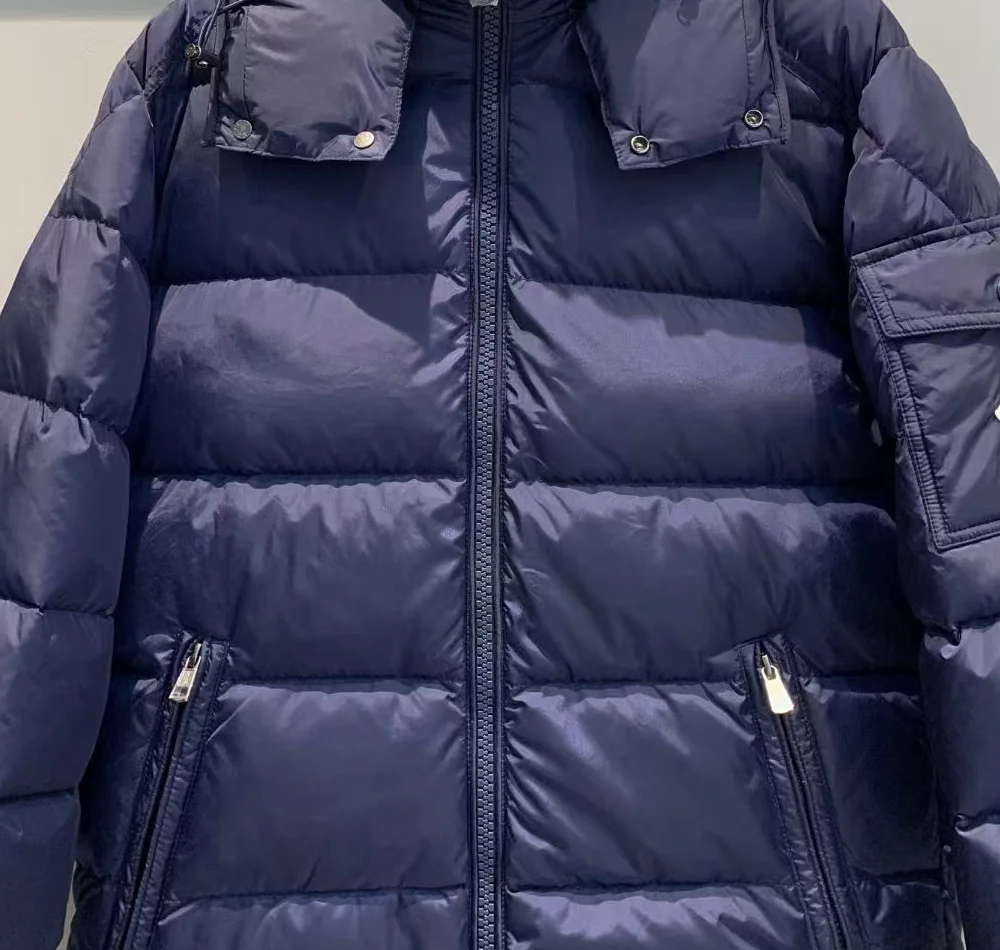 겨울 신상 우아한 무광 다운 재킷 화이트 구스 다운 숏 디자인 조절 가능한 후드 다용도 여성용 재킷