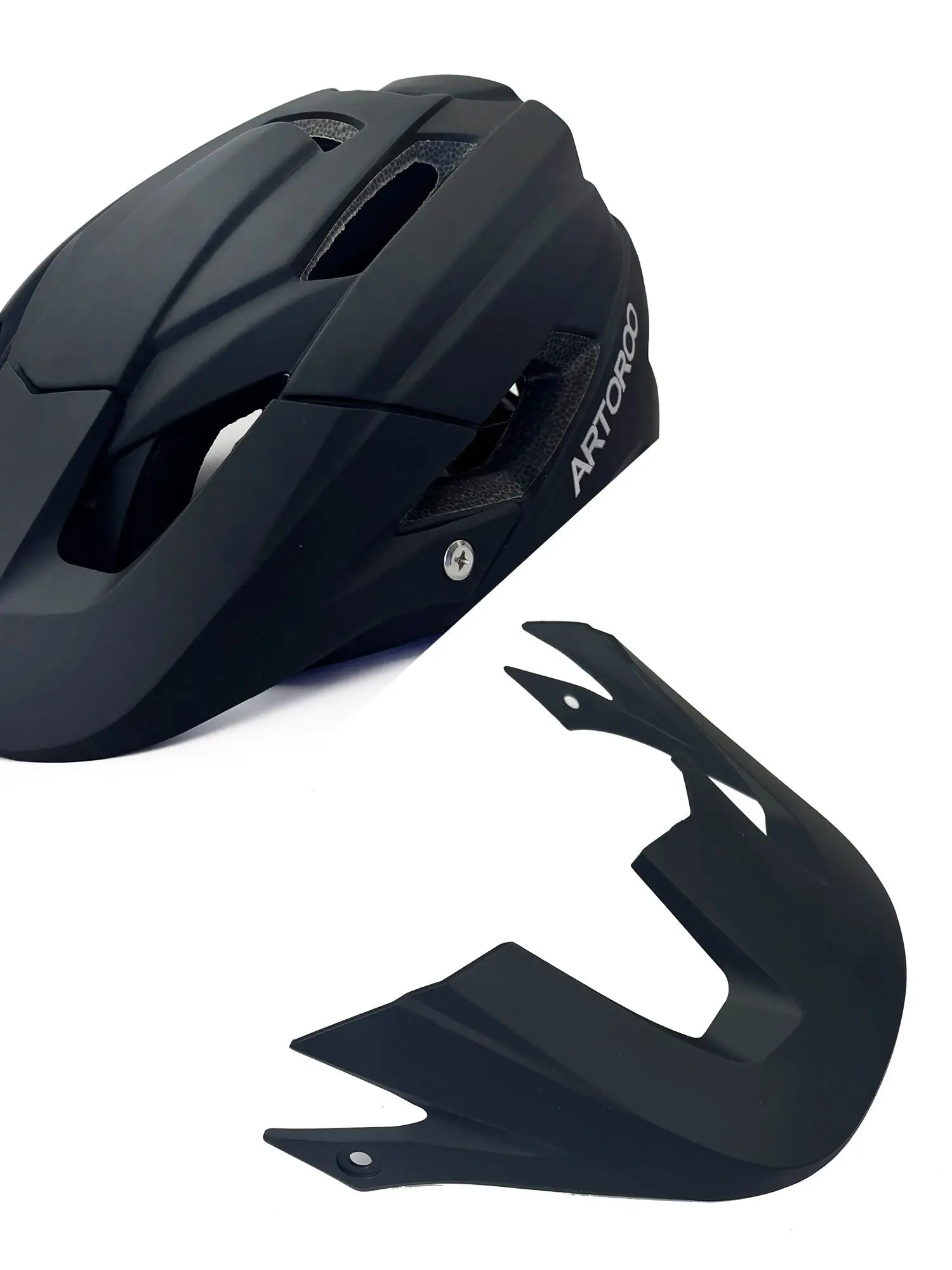 1 visière de casque de vélo de montagne ARTOROO, accessoires de casque de vélo