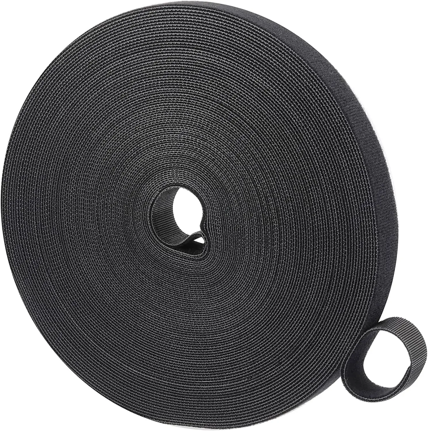 

5m Hook and Loop Tape Roll Self Adhesive Velcro Cable Ties Fastening Strap for Cable Management Office Home Organization