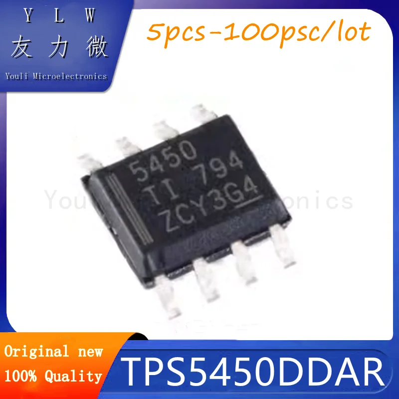 New 5450 TPS5450 TPS5450DDAR SOP-8 SMT Voltage Regulator Switching Chip available for direct purchase