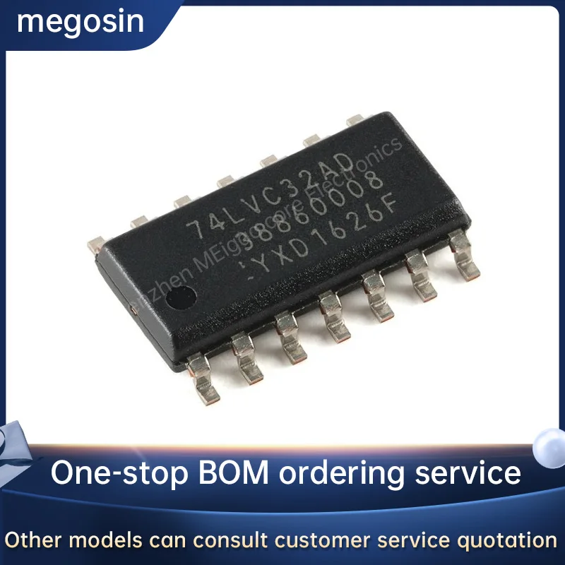 5pcs/lot 74LVC32AD 74LVC32 LVC32A SOP-14 Logic IC chips in stock