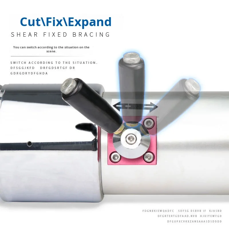 Rebar Cutting Machine Portable Universal Rotary Hydraulic Spreader Pliers KJI-20CB Hydraulic Multi-functional Pliers