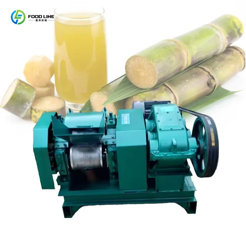 Customized High Output Industrial Sugarcane Juicer Fresh Green Sugarcane Juice Extractor Commercial Sugarcane Juicer
