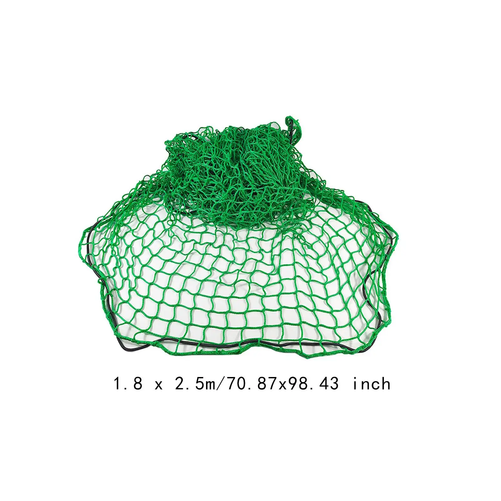 Generic شبكة بضائع شبكية خضراء ملحقات سرير الشاحنة شبكة تنظيم السيارة لرف سقف شاحنة بيك اب #6