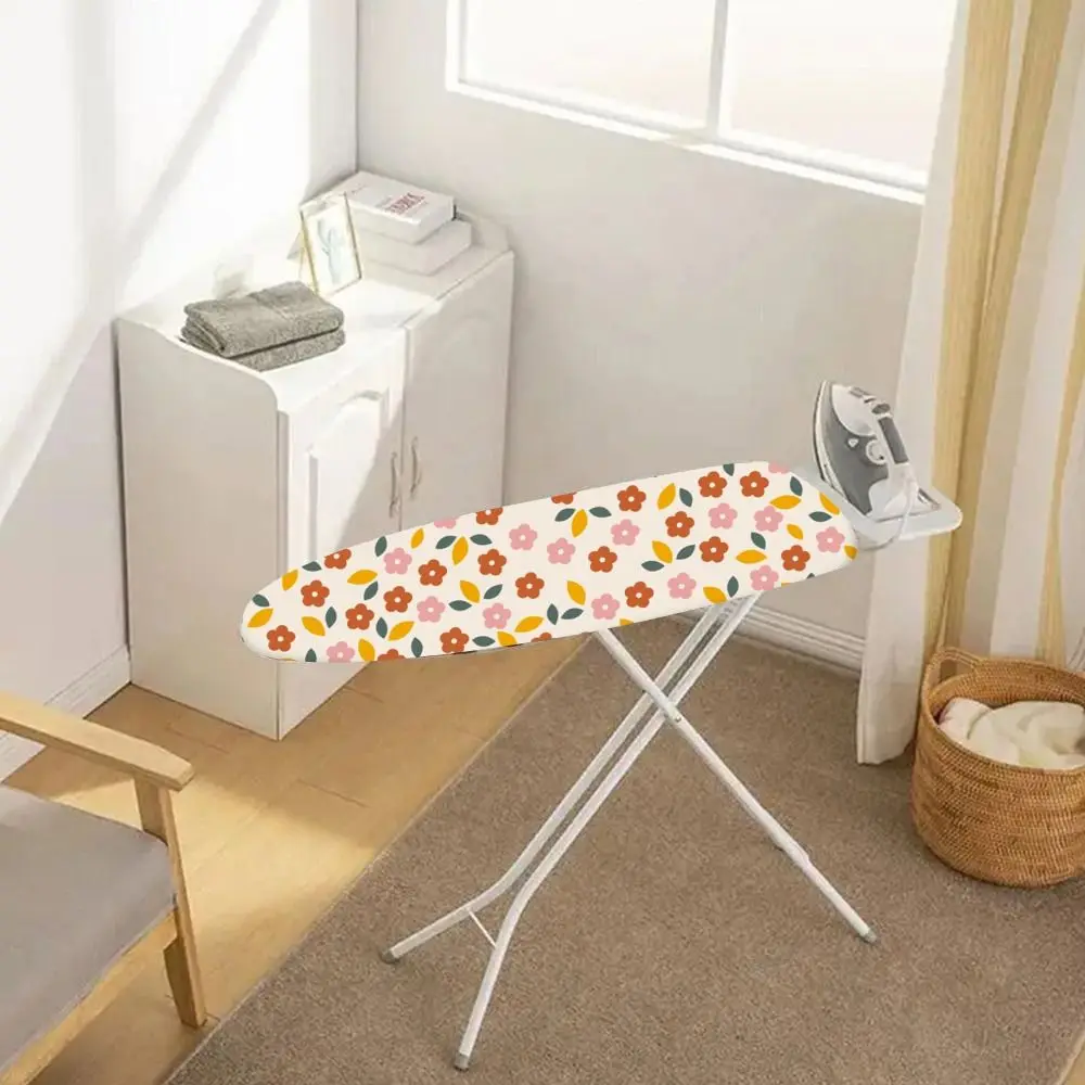 Couverture de planche à repasser à motif Floral, tissu élastique épais pour planche à repasser, résistant aux taches, bouclier thermique pour repassage
