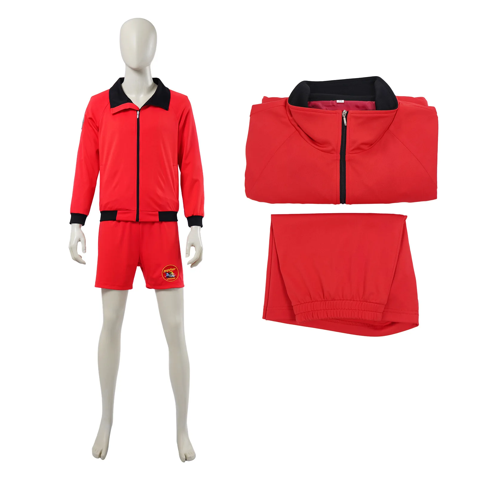 

Mitch Buchannon Cosplay Costume Shorts Summer Beach Wear 1989 TV Baywatch Disfraz Costume Men Halloween Carnival Party Clothes