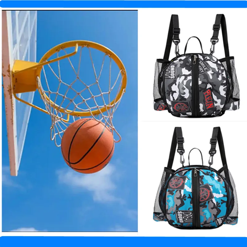 1 Stück Sporttraining-Umhängetasche für Basketball, Fußball und Volleyball – praktische Ball-Aufbewahrungstasche