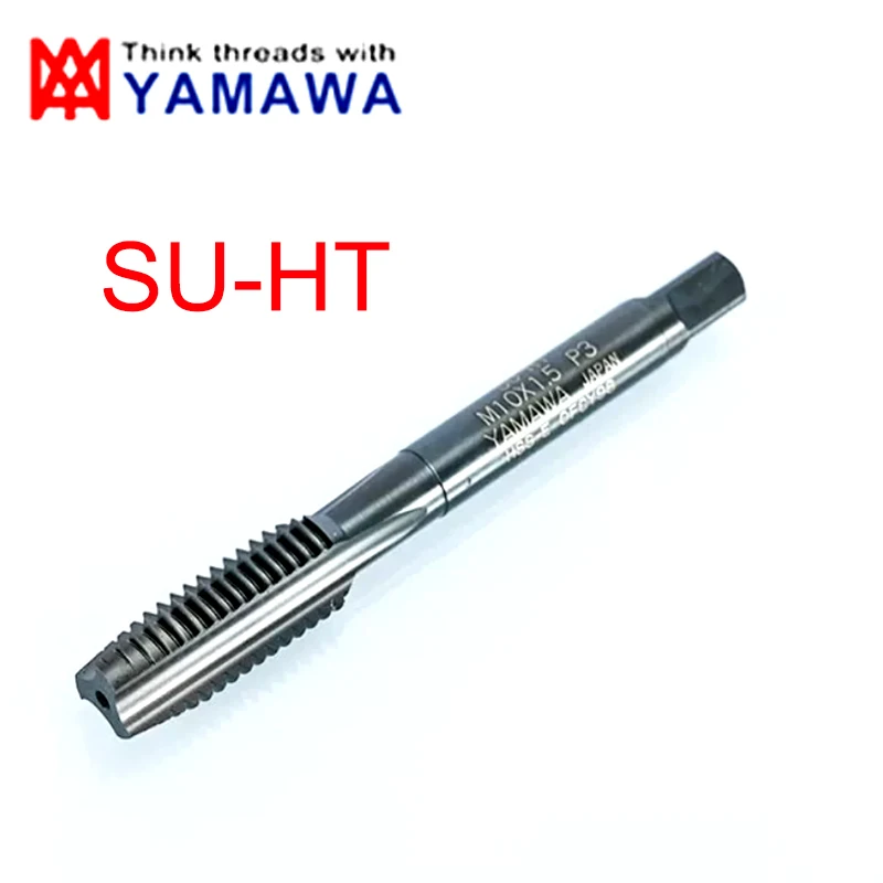 YAMAWA 100% Original M2 M2.3 M2.5 M2.6 M3 M4 M5 M6 M8 M10 M12 M16 M18 SU-HT HRC30 Stainless Steel Special Straight Groove Tap