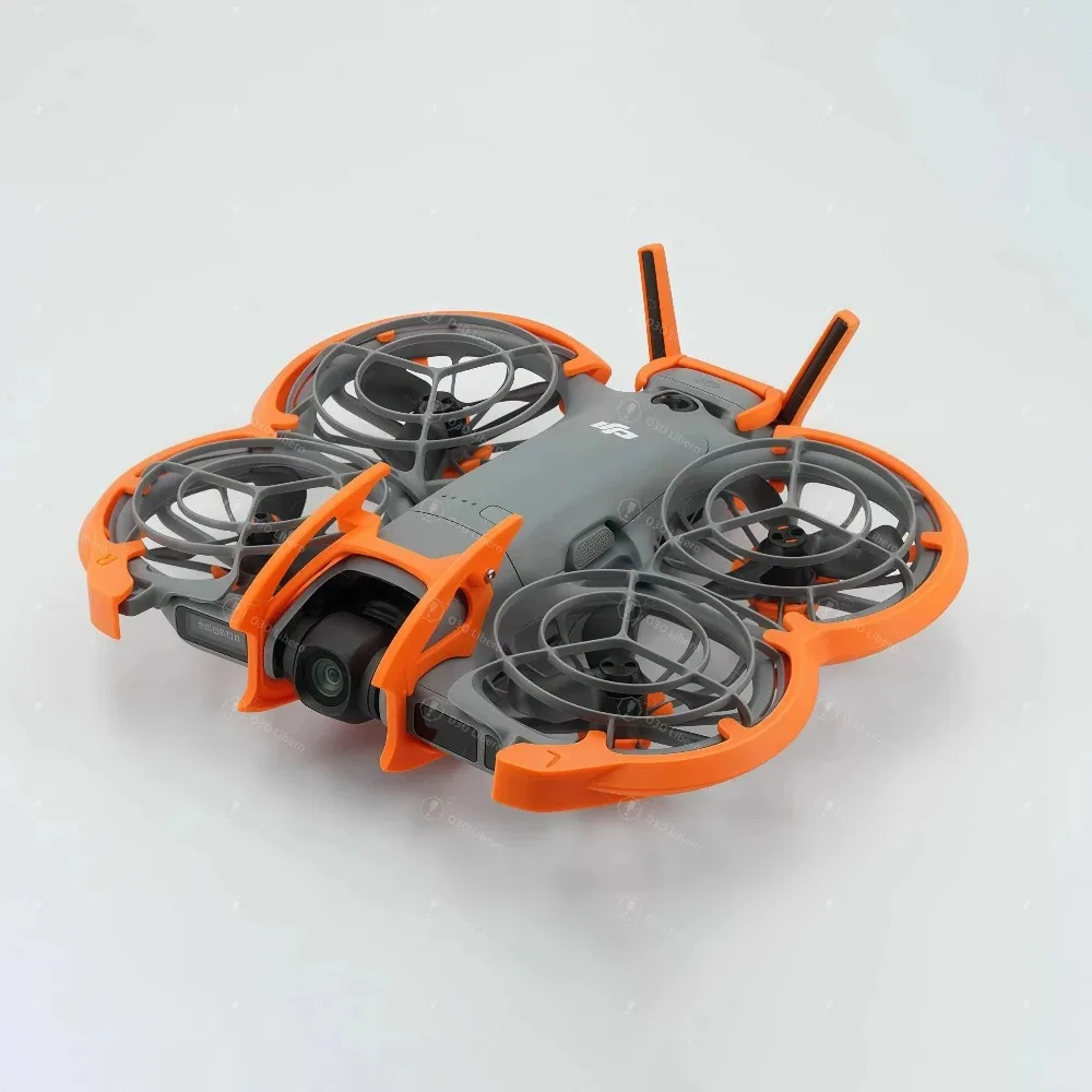 Zestaw ochronny do DJI Neo 2, drukowany w 3D z materiału ABS, pełna ochrona, zawiera skrzydło stabilizujące, lekka konstrukcja. — zdjęcie produktu 6