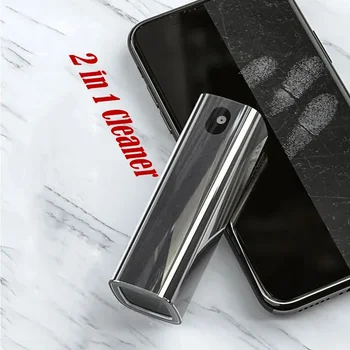 زجاجة رذاذ لتنظيف شاشة الهاتف متعددة الوظائف لهاتف IPhone IPad Macbook TV Tablet مجموعة أدوات التعقيم المحمولة لتنظيف الشاشة