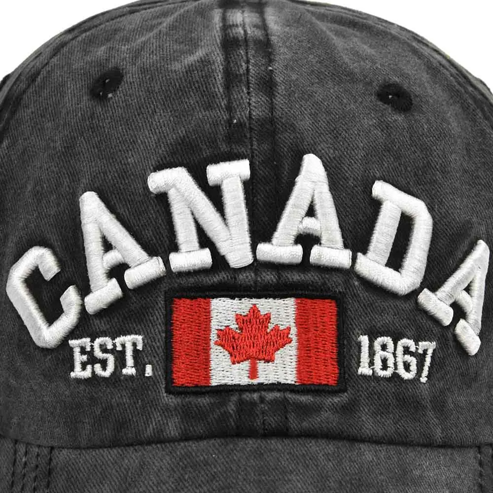 Men And Women Letters Fashion Trend Hat CANADA Letters Baseball Cap Cotton Versatile Baseball Cap