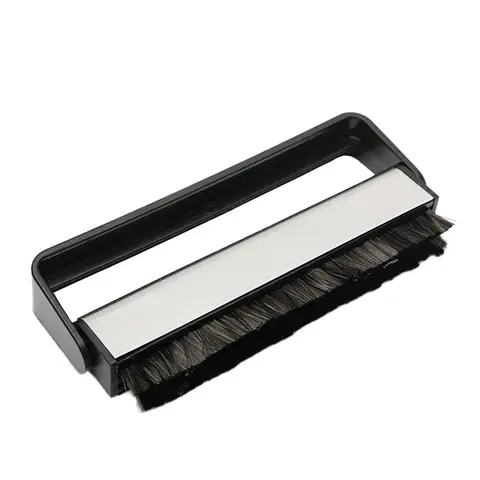 Nylon Wool Vinyl Record Cleaning Brush Portable Turntables Cleaning Brush  with Handle Lightweight Instrument Accessories