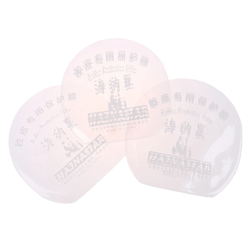

New 10Pcs Ping Pong Racket Protective Film Sticky Transparent Maintenance Cover Table Tennis Racket Rubber Protection Film