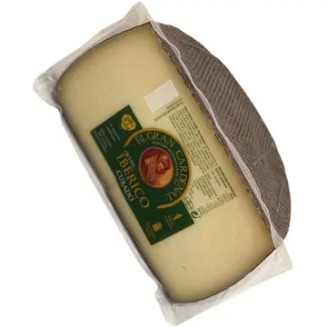 Queso Curado Ibérico EL GRAN CARDENAL  MITAD - Peso Aprox.  1.3kg - Productos de Especialidad