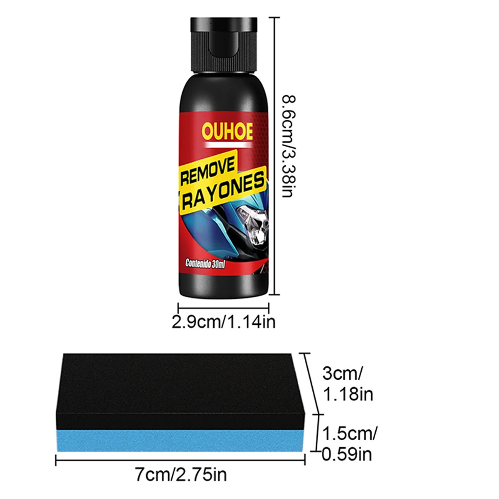 أداة العناية بالخدش في السيارة، مزيل الخدوش، لون الطلاء العالمي، مزيل الدوامة التلقائي، إصلاح الخدوش، إصلاح طلاء السيارات