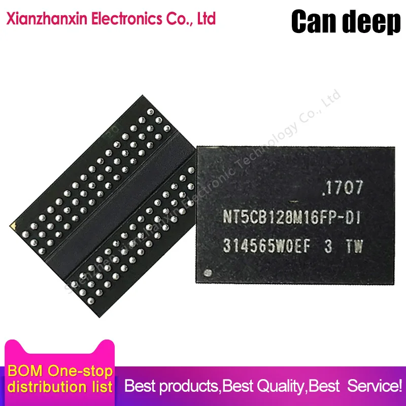 1~5PCS/LOT  NT5CB128M16 NT5CB128M16FP-DI 256M DDR3 storage IC chip