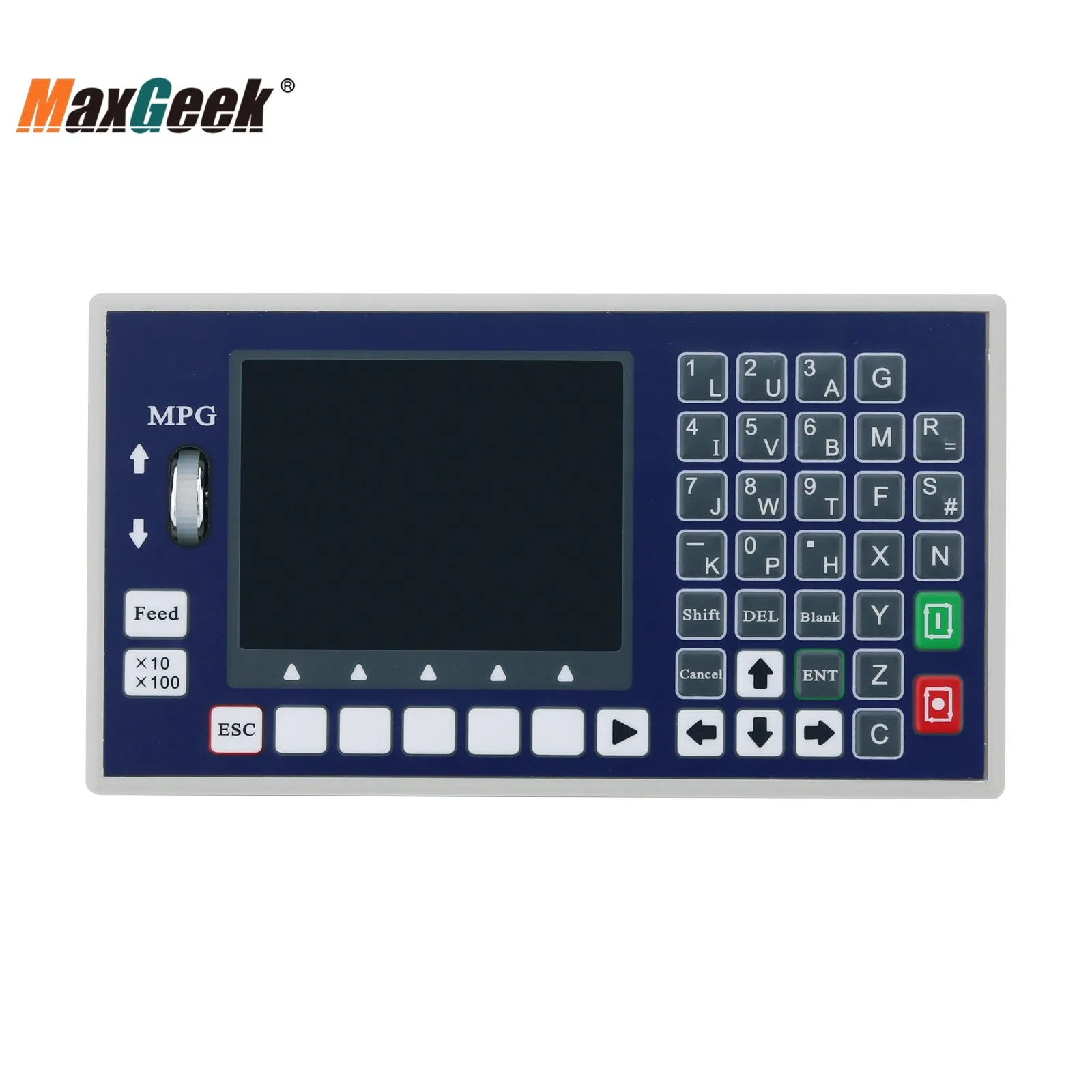 Maxgeek TC55H 1/2/3/4  Axis CNC Controller System G Code Motion Controller WIth MPG For CNC Milling Machines