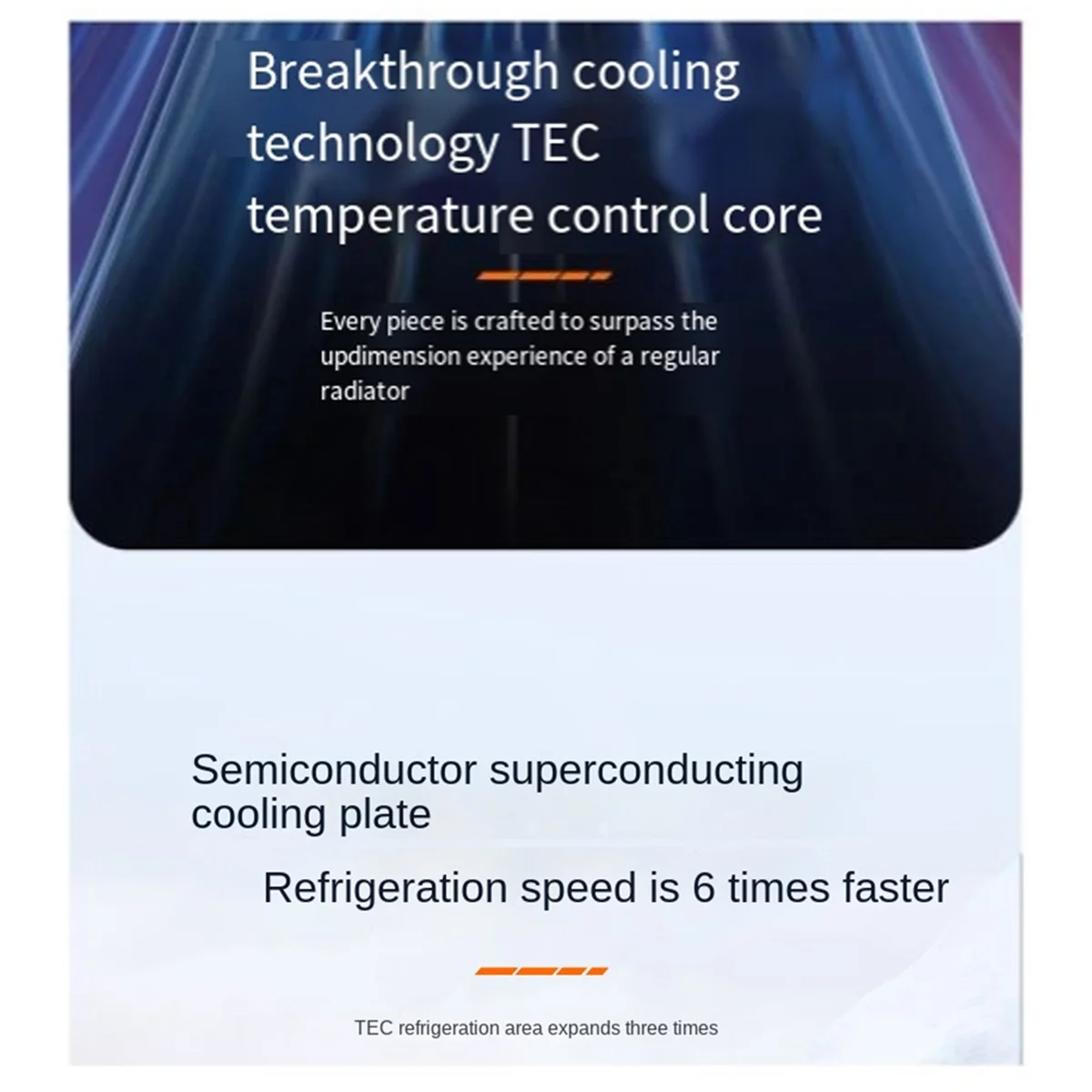 ATP5 Magnetic Mobile Radiator Phone Cooler with Digital Display Semiconductor Cooling Fan Cooler for Tablet/Phone Cooler,A