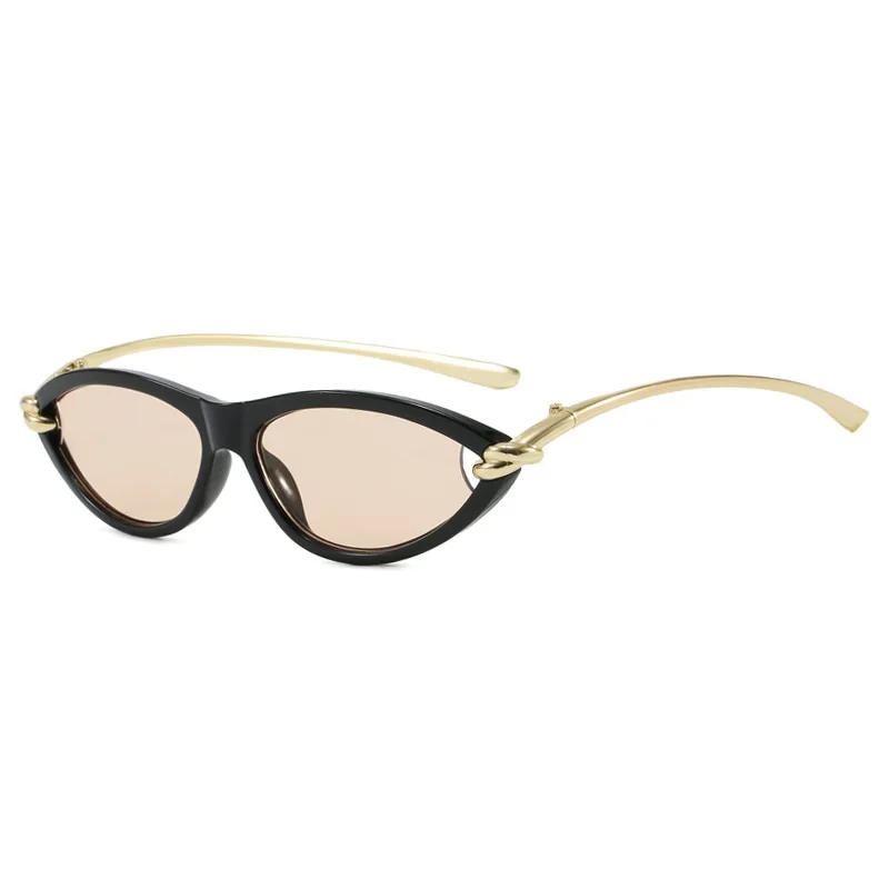 Ins beliebte 2026 Cat Eye Sonnenbrille Frauen Luxus Sonnenbrille Marke Designer Cateye Hohl Shades UV400 Männer Sonnenbrille