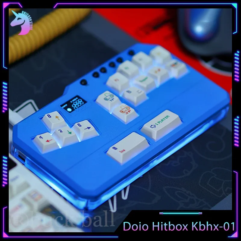 

Doio Hitbox Kbhx-01 Mini Game Keyboards 16keys Wired Gaming Keyboard Aluminium Alloy Custom Hot Swap Support Ps4 Ps5 Switch Gift