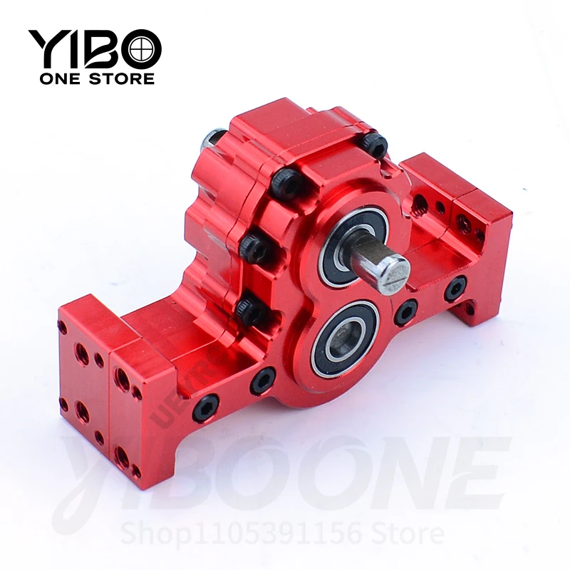 

Metal Transfer Case Speed Ratio 1:1 Gearbox Upgrade for 1/14 Tamiya RC Dump Truck SCANIA 770S R620 TGX LESU Car