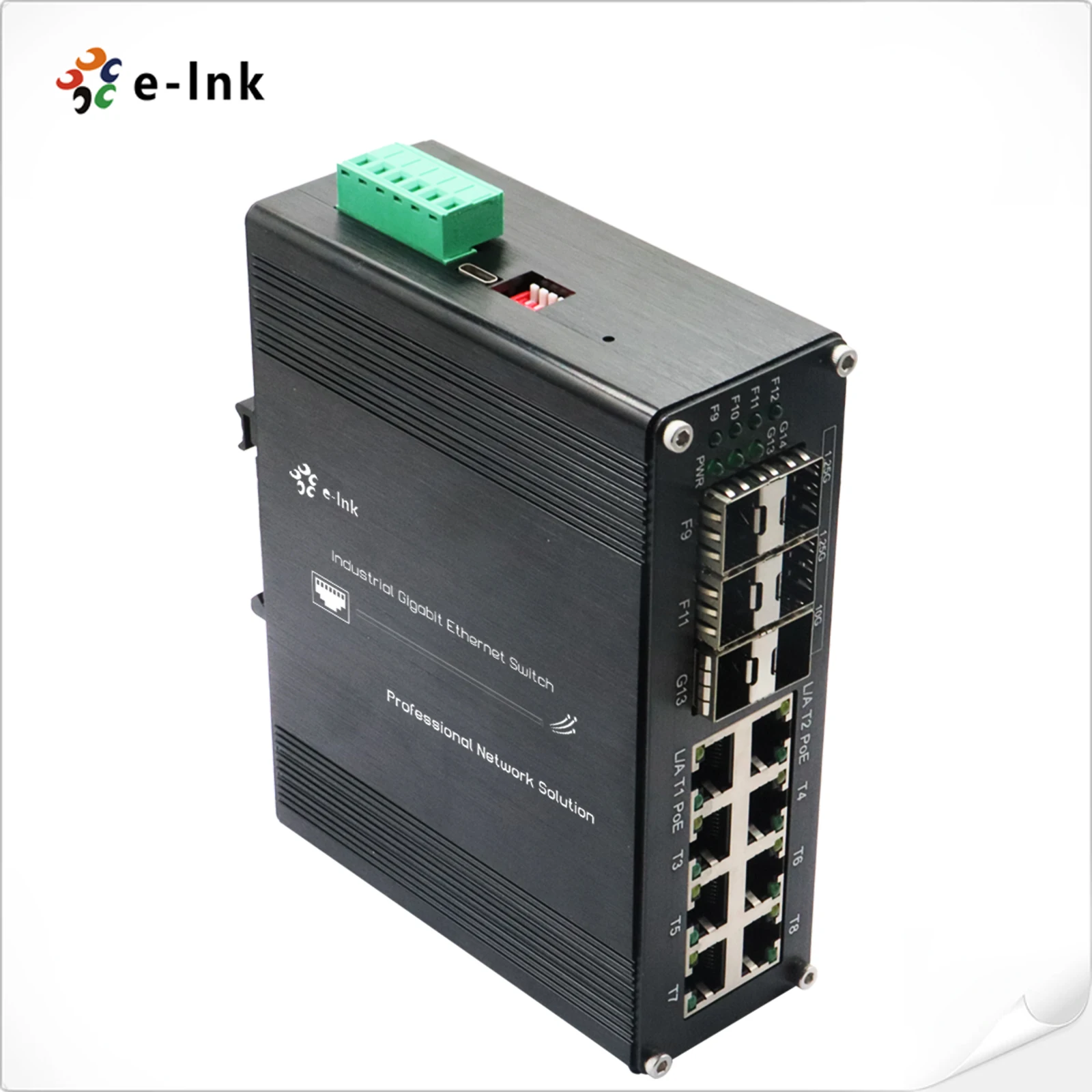 Conmutador Ethernet industrial - Managed Gigabit Poe Switch 8 Port 802.3At reseña y precio