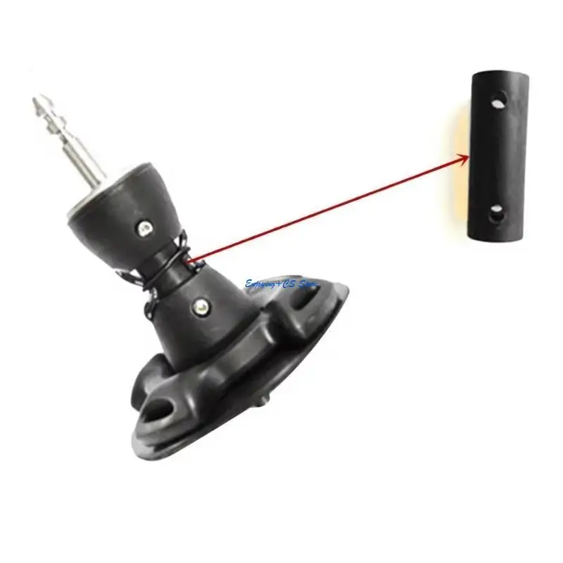 

Y51D Standard Rubber Mast Foot Tendon Joint Rubber Black Universal Spare Tendon Joint