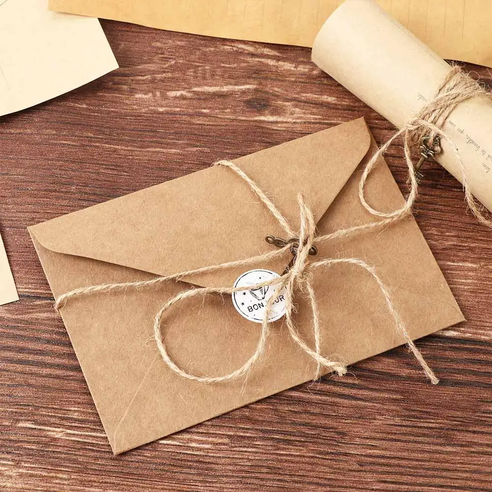 

Vintage European Style Letter Supplies Mailers Set Envelopes Letter Paper Kraft Paper Envelope Writing Paper Letter Pad