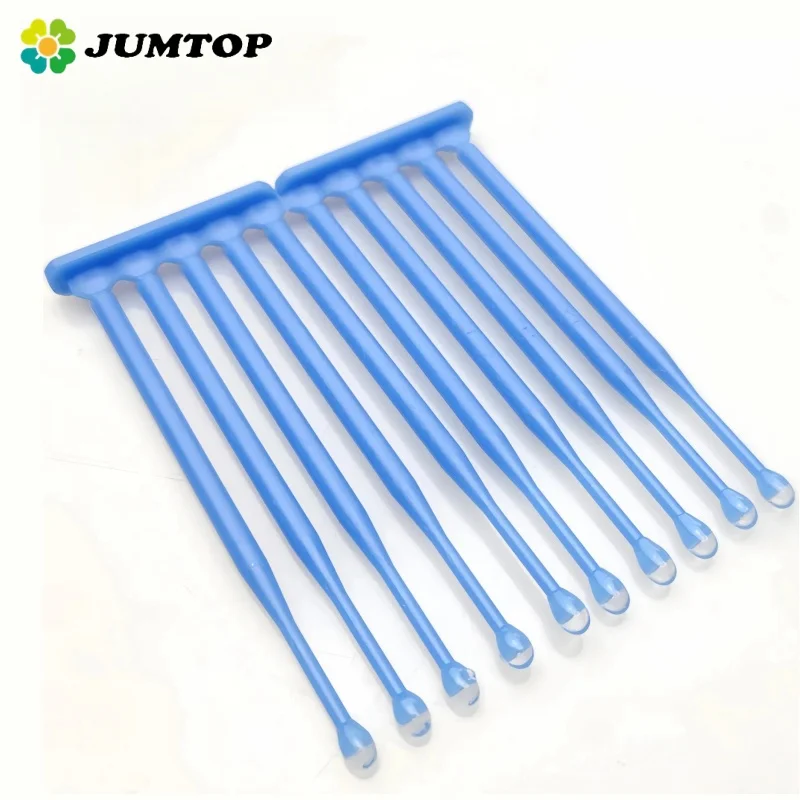 JUMTOP Dental Adhesive Tip Applicator for Tooth Crown Porcelain Veneer Disposable Oral Care Brush Sticks