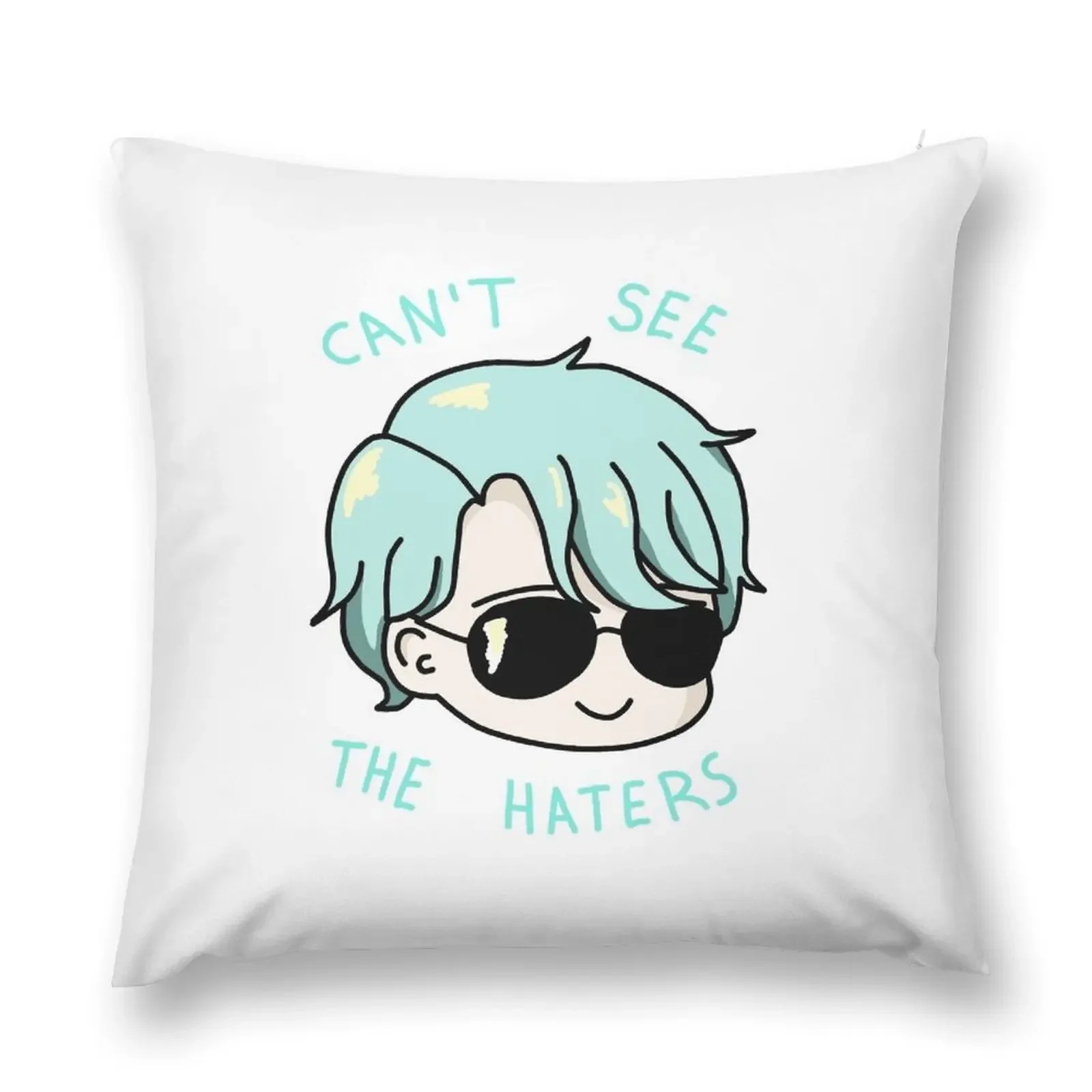 V Mystic Messenger Throw Pillow Embroidered Cushion Cover pillow cover christmas pillow