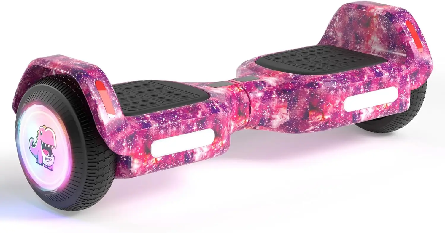 

6.5" Bluetooth Scooter with LED Lights, App Control, Music Speaker & Long Battery Life - Perfect Gift for All Ages