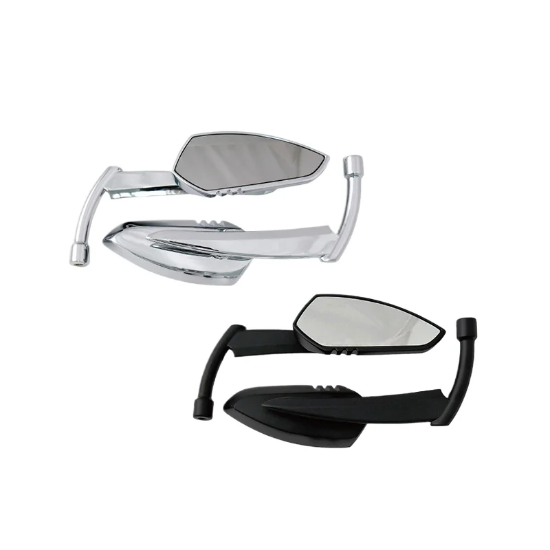 

Motorcycle sickle black rearview mirror, retro reflector