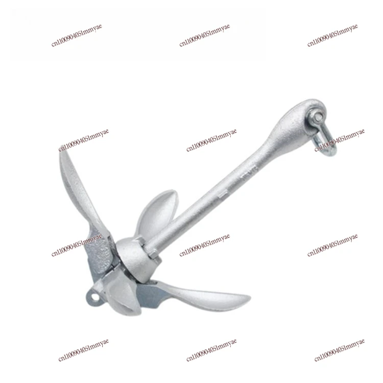 

Hot Dip Galvanized Folding Anchor Type A Boat Anchor, Umbrella Lotus Cross Folding Yacht
