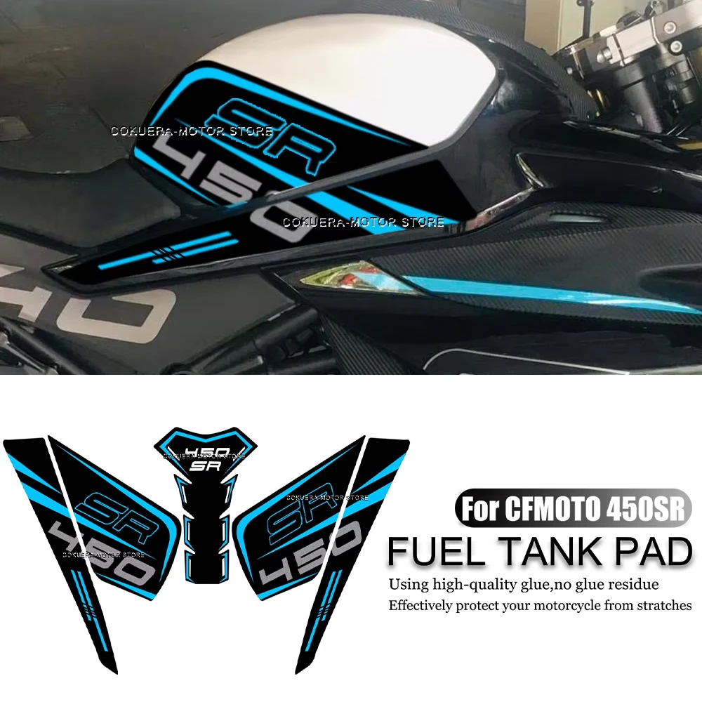 

For CFMOTO 450SR 450sr 450 sr Motorcycle 3D fuel tank stickers Motorcycle decorative stickers