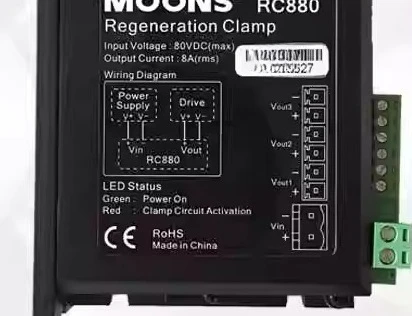 

Parts Suitable for stepper motor braking deceleration absorber, braking resistor, regenerative discharge clamp RC880